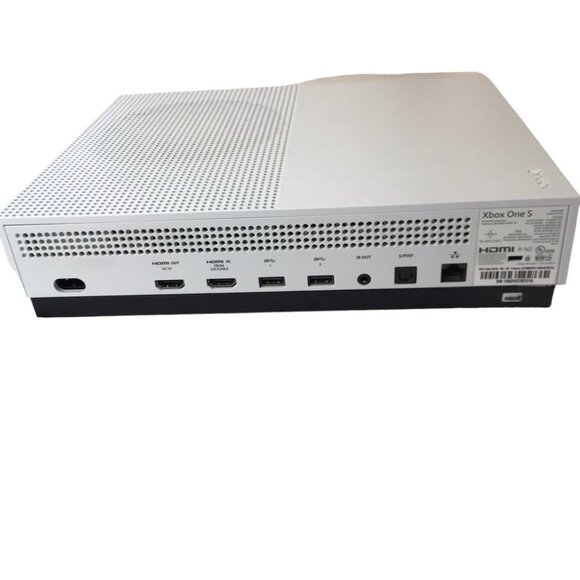 XBOX One S Model 1681 White Video Game Console with Controller - Picture 9 of 10